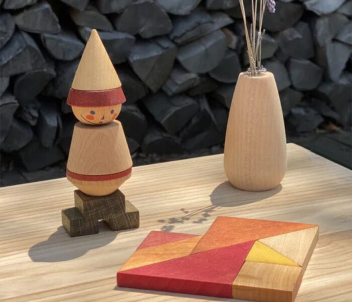 Jeux en bois de construction pour enfants