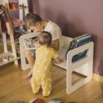 Set table et 1 chaise d’apprentissage Montessori