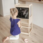 Tour d observation Montessori tableau noir pour enfant