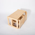 Set Table + 2 Chaises d’apprentissage en bois Montessori