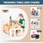 Set Table + 2 Chaises d’apprentissage Montessori
