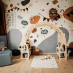 Arche Meuble de jeu polyvalent Montessori en bois pour enfants