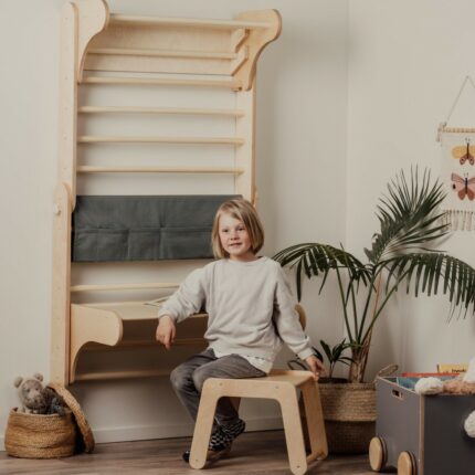 Ensemble Table et Chaise pour Mur Suédois