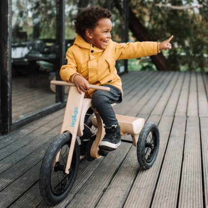 Tricycle en bois pour Vélo 3en1