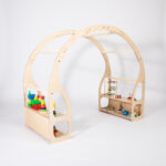 Arche Meuble de jeu polyvalent Montessori en bois pour enfants