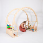 Arche Meuble de jeu polyvalent Montessori en bois pour enfants