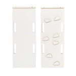 Structure de Jeu Multifonctions Bois Blanc – Rocker + Rampe + Échelle