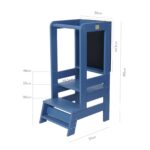 Tour d'Apprentissage et d'observation en Bois Bleu avec Tableau