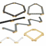 Piste d'Équilibre en Bois - 6 Éléments