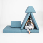 Ensemble Matelas d’Activité Montessori – Turquoise