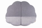Tapis de Jeu Nuage pour enfant – Velours Gris Clair