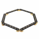 Piste d'Équilibre en Bois - 6 Éléments