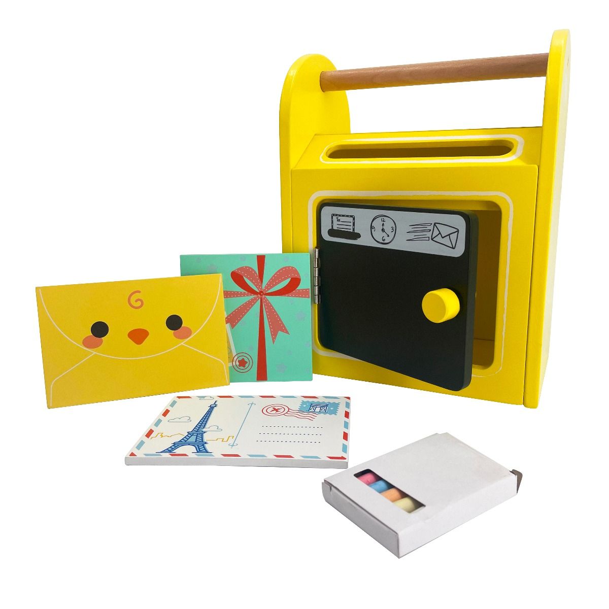 Boîte aux Lettres en Bois pour Enfants Boîte aux Lettres en Bois pour Enfants