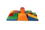 Set de jeux 8 blocs en mousse - Explorateur multicolore