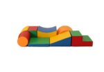 Set de jeux 8 blocs en mousse - Explorateur multicolore