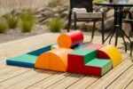 Set de jeux 8 blocs en mousse - Explorateur multicolore