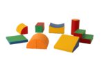 Set de jeux 8 blocs en mousse - Explorateur multicolore