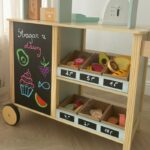 Stand de Food Truck en Bois Multifonctionnel - 73 pièces