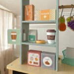 Stand de Food Truck en Bois Multifonctionnel - 73 pièces