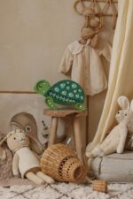 Lampe Tortue – Veilleuse Enfant en Bois Massif