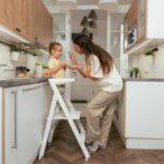 Tour d’observation et d’apprentissage pliable en bois noir – Image 3