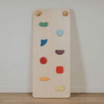 Rampe d'escalade - Extension pour Triangle Pikler et Mur suédois - Arc-en-ciel