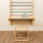 Coin bureau - Table et chaise pour mur suédois – Image 5