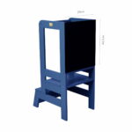 Tour d'observation en bois avec Tableau - Bleu – Image 3