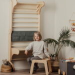 Coin bureau - Table et chaise pour mur suédois – Image 4