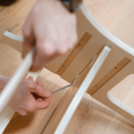 Tabouret marche-pieds réglable blanc pour enfants dès 18 Mois et Adultes