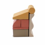 Jeu de 7 Blocs en Mousse Souple pour Petits Explorateurs – Rose Pastel – Image 2