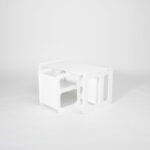 Table et Chaise Montessori - 1 chaise blanc