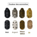 couleur des accroches