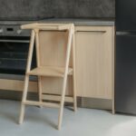 Tour d'observation de cuisine pliable pour enfant – en Bois Premium – Image 11