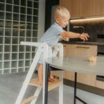 Tour d'observation de cuisine pliable pour enfant – en Bois Premium – Image 17