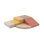 Jeu Doux de 5 Blocs en Mousse - Rose Pâle – Image 11