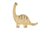 Lampe de Nuit Dino Diplodocus en Bois de Pin – Image 2