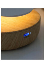 Lampe de nuit avec Haut-Parleur - Oiseau Blanc - en Bois – Image 6