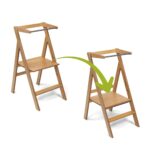 Tour d'Observation et d'apprentissage pliable bois naturel premium