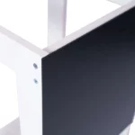 Tour d'observation Montessori Réglable - avec ardoise - Blanc et bois naturel – Image 3