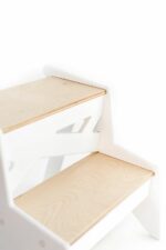 Marchepied en Bois Moderne blanc