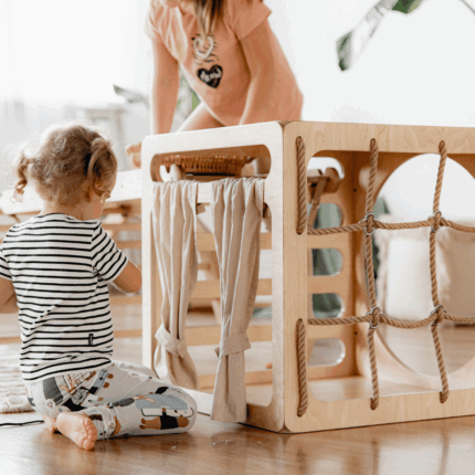 Cube Pickler d'Escalade - avec Fenêtre en corde