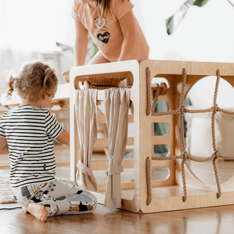 Cube Pickler d'Escalade - avec Fenêtre en corde