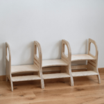 Tabouret Marchepied Evolutif- Bois Naturel – Image 8
