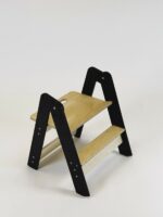 Tabouret Marchepied Pliant - Petit Espace noir