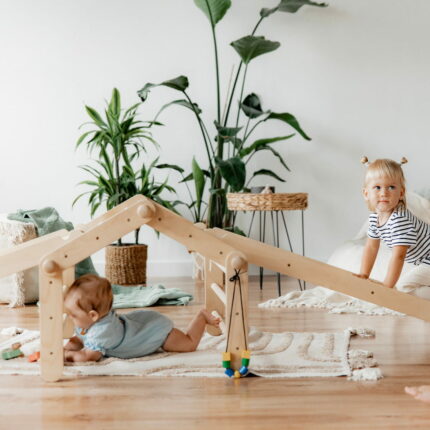 Triangle d'Escalade Modulable Pickler - 4 segments - avec Rampe coulissante/grimpable