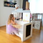 Cuisine en bois - 2-en-1 - avec Restaurant