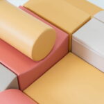 Parcours de Motricité Aventurier en Mousse - 8 Blocs - Rose Pastel – Image 9