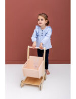 Chariot  de supermarché en Bois - Madame Lapine – Image 2