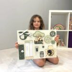 Tableau sensoriel portable - Busy Board - 30 × 40 cm